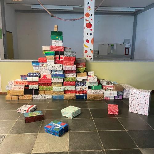 Weihnachtsboxen Rotes Kreuz 2025