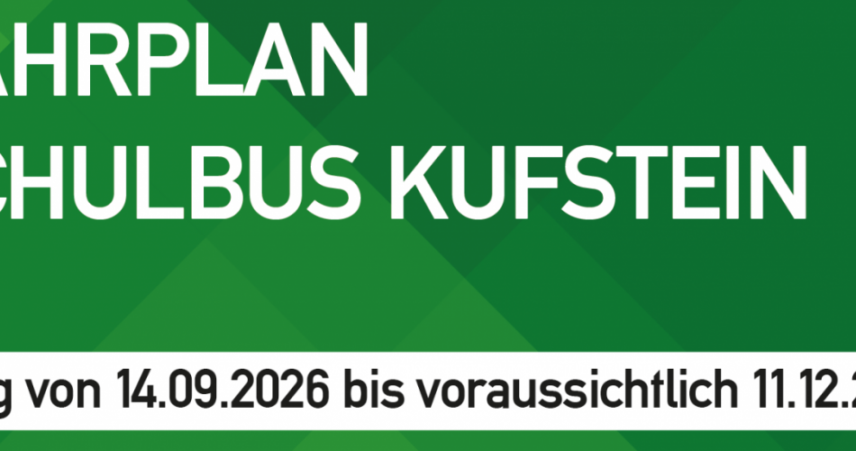 Fahrplan Schulbus 2026